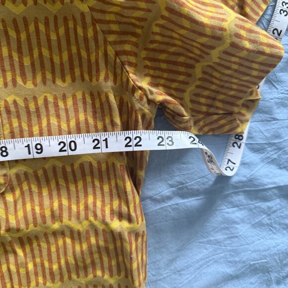 Taylor Stitch The Short Sleeve Hawthorne in Gold Wave - Size XL (44) - Picture 4 of 6